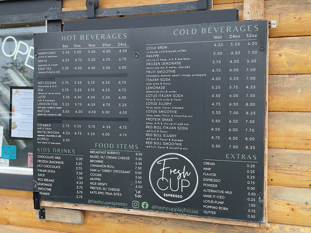 Menu Fresh Cup Espresso-1